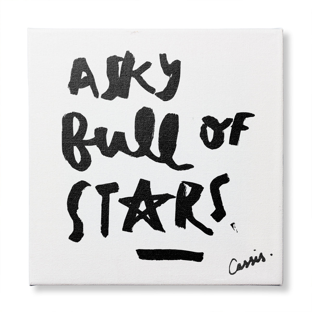A Sky Full of Stars 10x10 Canvas – Etowah House of Design