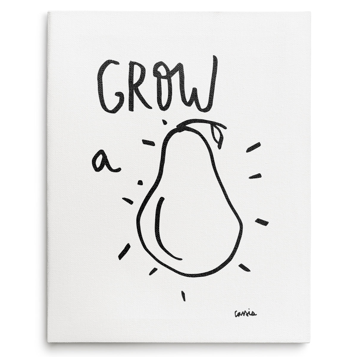 Grow a Pear 16x20 Canvas