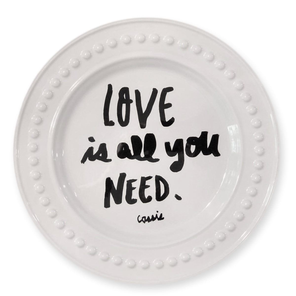 Love Is All You Need - Plate